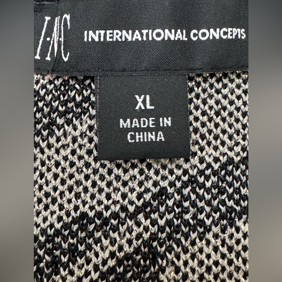 INC Sleeveless Knit Sparkle Tank - Picture 2 of 2